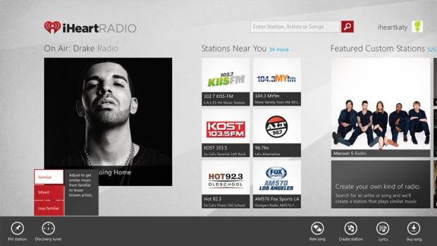 iHeartRadio - Windows RT Apps