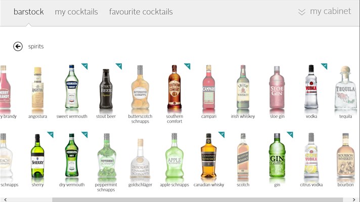 Cocktail Flow App for Windows 10